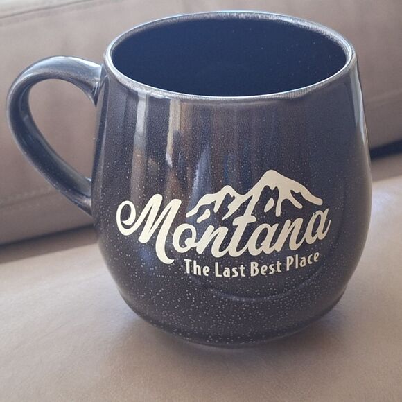 Montana The Last Best Place 18 oz Fresco Camper Mug Glaze Finish Ceramic - Picture 13 of 16